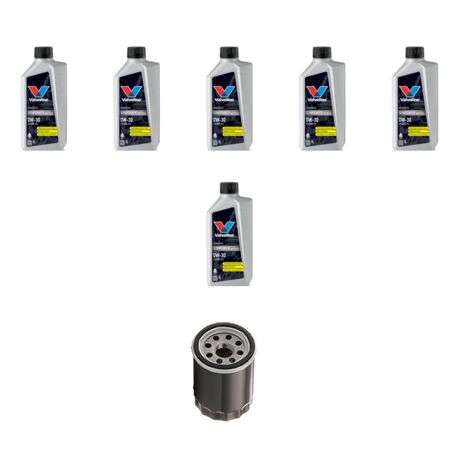Kit filtro olio e 6L compatibile con Ford S-Max II 2.0 Tdci Bi-Turbo 154kw dal 2015