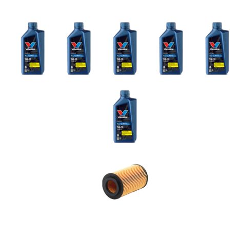 Kit filtro olio e 6L compatibile con Hyundai i10 1.1 CRDi 55kw dal 2008