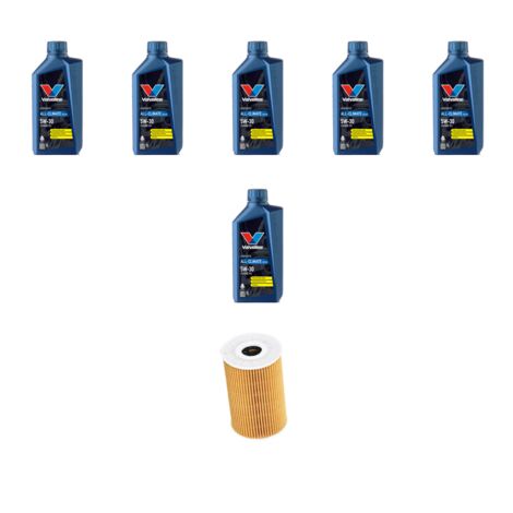 Kit filtro olio e 6L compatibile con Hyundai i20 1.4 CRDi 55KW dal 2009