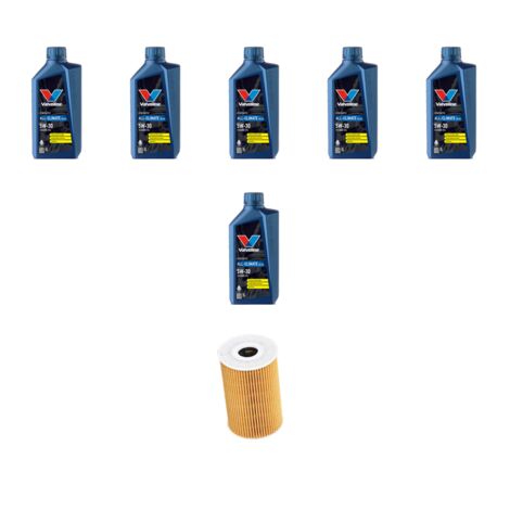 Kit filtro olio e 6L compatibile con Hyundai i20 1.4 CRDi 66KW dal 2009