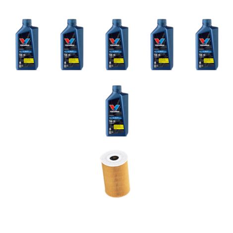 Kit filtro olio e 6L compatibile con Hyundai i20 1.6 CRDi 85KW dal 2009