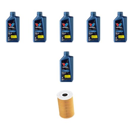 Kit filtro olio e 6L compatibile con Hyundai i30 (PD,PDE) 1.6 CRDi 100kw dal 2016