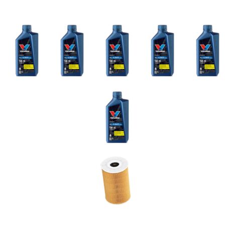 Kit filtro olio e 6L compatibile con Hyundai i30 (PD,PDE) 1.6 CRDi 70kw dal 2016