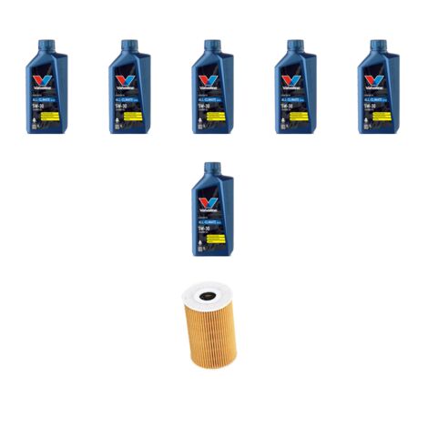 Kit filtro olio e 6L compatibile con Hyundai i30 (PD,PDE) 1.6 CRDi 81kw dal 2016
