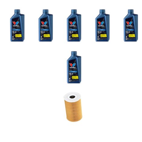 Kit filtro olio e 6L compatibile con Hyundai ix20 1.4 CRDi 66kw dal 2010