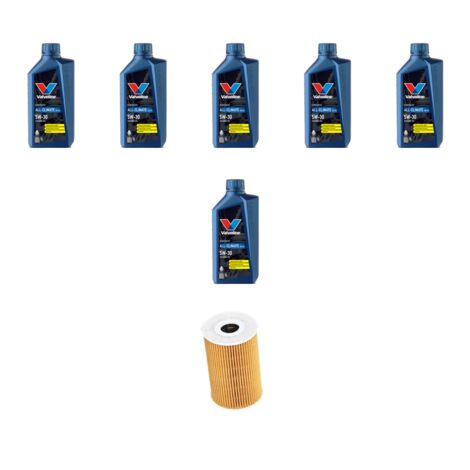 Kit filtro olio e 6L compatibile con Hyundai Ix35 1.7 crdi 85kw dal 2010