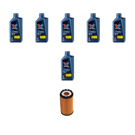 Kit filtro olio e 6L compatibile con Hyundai Santa FE I 2.0 CRDi 92kw dal 2004