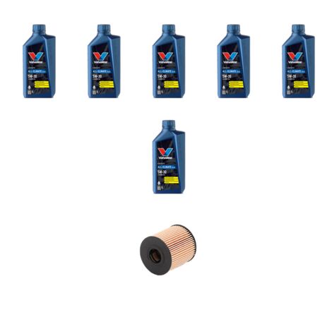 Kit filtro olio e 6L compatibile con Land Rover Discovery Sport 2.2 Sd4 140kw dal 2014