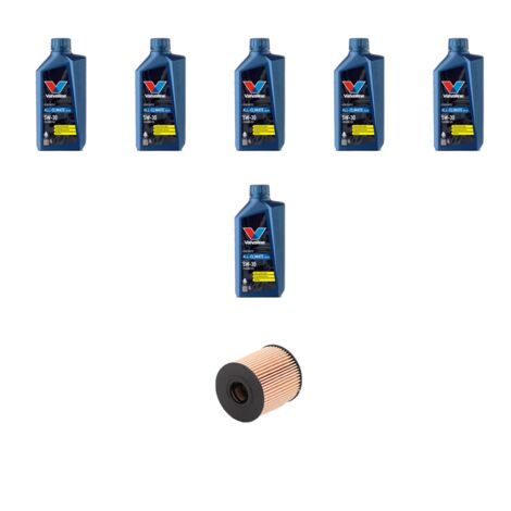 Kit filtro olio e 6L compatibile con Land Rover Discovery Sport 2.2 Td4 110kw dal 2014