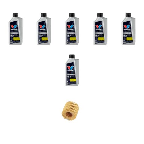 Kit filtro olio e 6L compatibile con Lexus Nx 200 110kw dal 2014