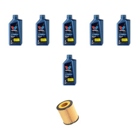 Kit filtro olio e 6L compatibile con Mazda 3 (BK) 2.3 Turbo 191kw dal 2007 al 2009