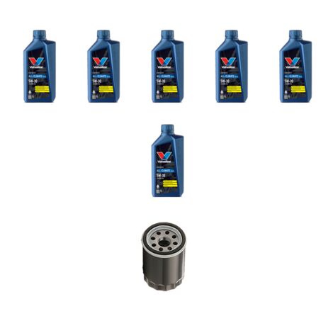 Kit filtro olio e 6L compatibile con Mazda 3 (BL) 2.3 Turbo 191kw dal 2009