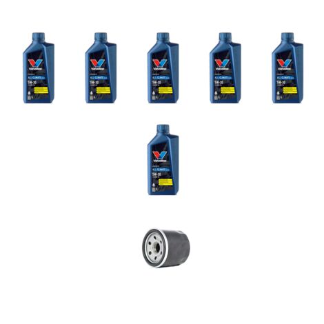 Kit filtro olio e 6L compatibile con Mazda 6 (GH) 2.2 CD 120kw dal 2009