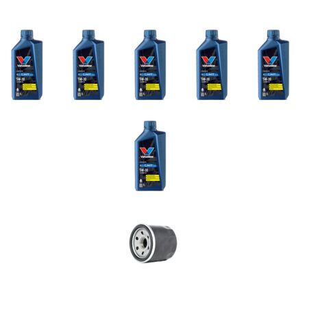 Kit filtro olio e 6L compatibile con Mazda 6 (GH) 2.2 CD 132kw dal 2010