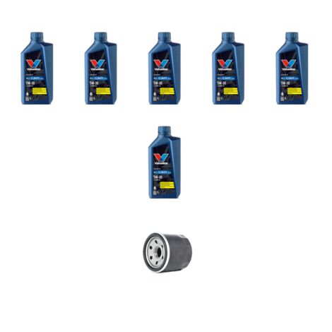Kit filtro olio e 6L compatibile con Mazda 6 (GH) 2.2 CD 136kw dal 2009