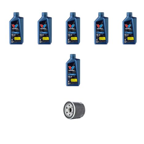 Kit filtro olio e 6L compatibile con Mazda 6 (GH) 2.2 CD 92kw dal 2009