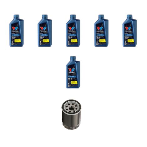Kit filtro olio e 6L compatibile con Mazda Cx-5 (KE) 2.2 Skyactiv-D 129kw dal 2012