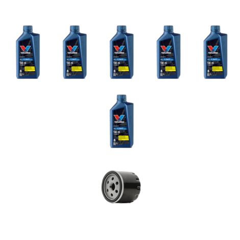 Kit filtro olio e 6L compatibile con Mazda Cx-5 (KE) 2.5 Skyactiv-G 141kw dal 2015