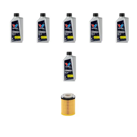 Kit filtro olio e 6L compatibile con Mercedes CLA (C118-W118-X118) 250 165kw Dal 2019