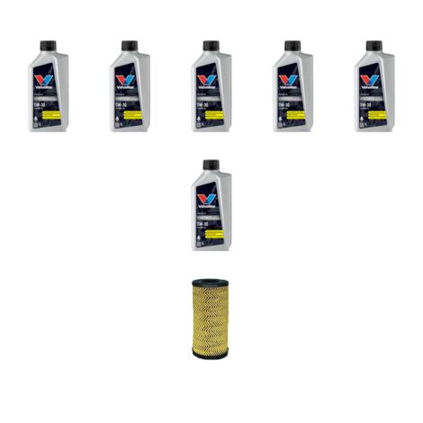 Kit filtro olio e 6L compatibile con Mercedes Classe A (w177) 160 d 70kw Dal 2019