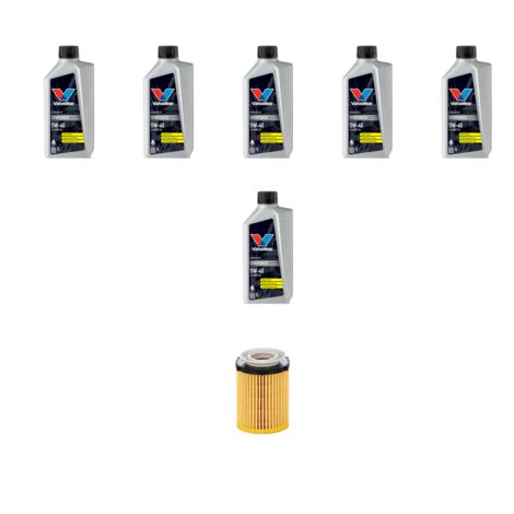 Kit filtro olio e 6L compatibile con Mercedes Classe B (W246+W242) B200 Natural GAS 115kw Dal 2012