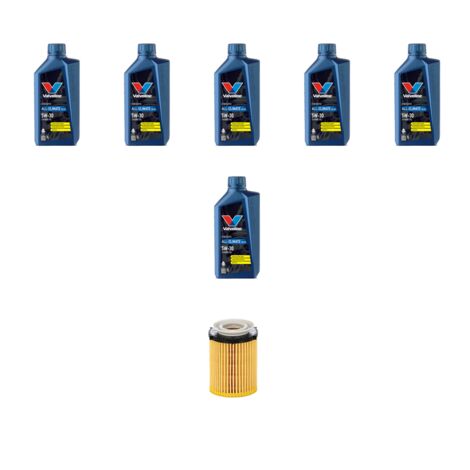 Kit filtro olio e 6L compatibile con Mercedes Classe C (W204,C204,S204) C180 K BlueEfficiency 115kw Dal 2008