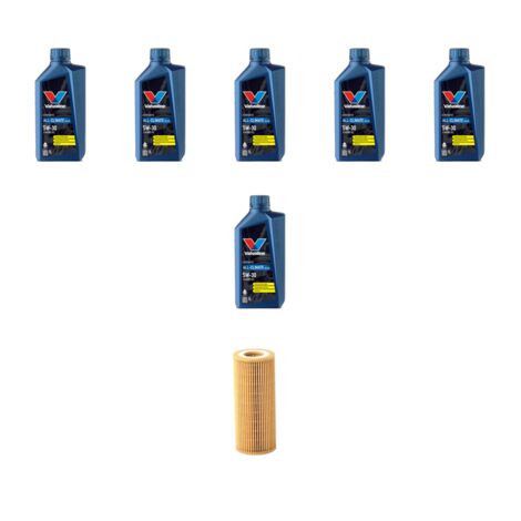 Kit filtro olio e 6L compatibile con Mercedes Classe C (W204,C204,S204) C200 Kompressor 135kw Dal 2007