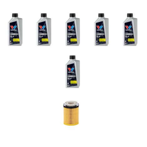 Kit filtro olio e 6L compatibile con Mercedes Classe E (w212) 180 115kw dal 2013