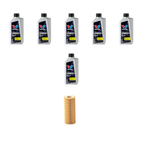 Kit filtro olio e 6L compatibile con Mercedes Classe E (w212) 200 NGT 120kw dal 2011