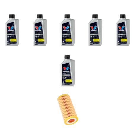 Kit filtro olio e 6L compatibile con Mercedes Classe M (W163) 230 110kw Dal 1997