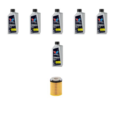 Kit filtro olio e 6L compatibile con Mercedes Classe SLC (R172) 180 115kw Dal 2016