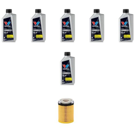 Kit filtro olio e 6L compatibile con Mercedes GLA (X156) GLA 200 115kw Dal 2013