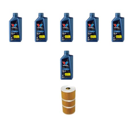 Kit filtro olio e 6L compatibile con Nissan X-Trail (T32) 1.7 dCi 96kw Dal 2019