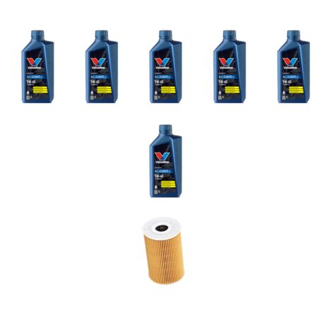 Kit filtro olio e 6L compatibile con Opel Antara 2.0 Cdti 93kw dal 2006