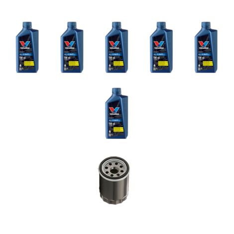 Kit filtro olio e 6L compatibile con Opel Antara 2.4 103kw dal 2006