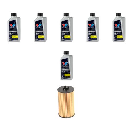 Kit filtro olio e 6L compatibile con Opel Astra J ,GTC,SW 1.6 CDTI 81kw Dal 2014
