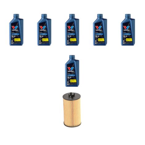 Kit filtro olio e 6L compatibile con Opel Insigna 1.6 16V 125kw Dal 2013