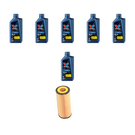Kit filtro olio e 6L compatibile con Opel Signum 2.0 DTI 74kw Dal 2003