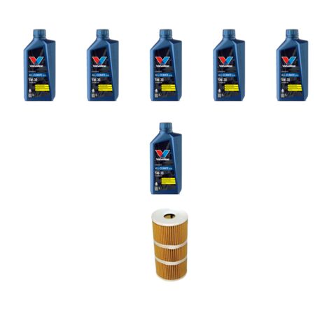Kit filtro olio e 6L compatibile con Opel Vivaro B 1.6 CDTI 66kw dal 2014