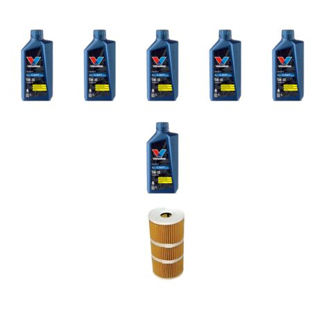 Kit filtro olio e 6L compatibile con Opel Vivaro B 1.6 CDTI 85kw dal 2015