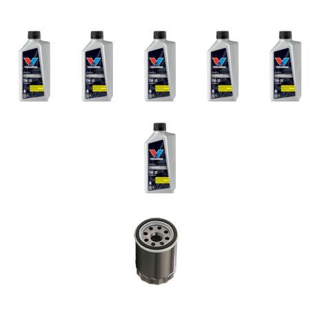 Kit filtro olio e 6L compatibile con Peugeot 3008 II 2.0 BluHDI 100kw Dal 2016