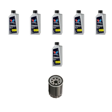Kit filtro olio e 6L compatibile con Peugeot 3008 II 2.0 BluHDI 133kw Dal 2016