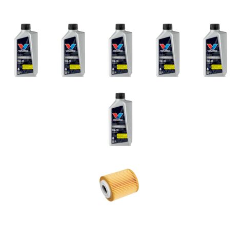 Kit filtro olio e 6L compatibile con Peugeot Traveller 1.5 BlueHDI 88kw Dal 2018