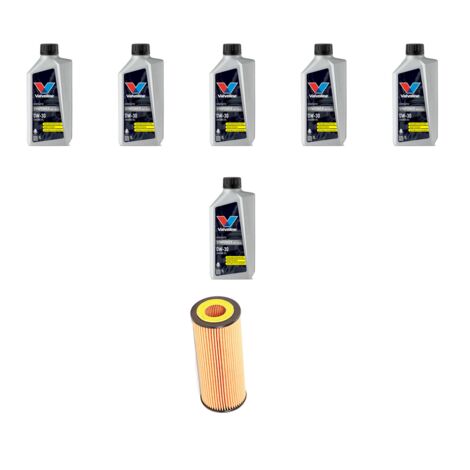 Kit filtro olio e 6L compatibile con Porsche Cayenne II (958) 3.0 245Kw dal 2010