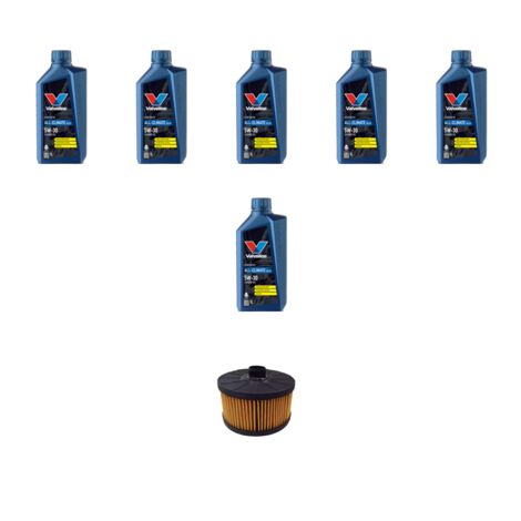 Kit filtro olio e 6L compatibile con Renault Captur II 1.3 TCe 140 103Kw dal 2020