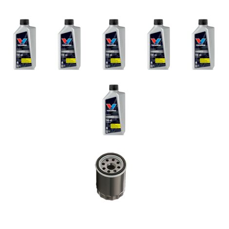 Kit filtro olio e 6L compatibile con Renault Clio II 3.0 v6 166kw Dal 2000