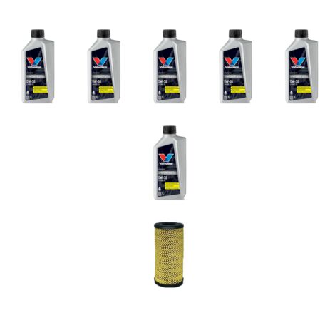 Kit filtro olio e 6L compatibile con Renault Express 1.5 Blue Dci 70kw Dal 2021