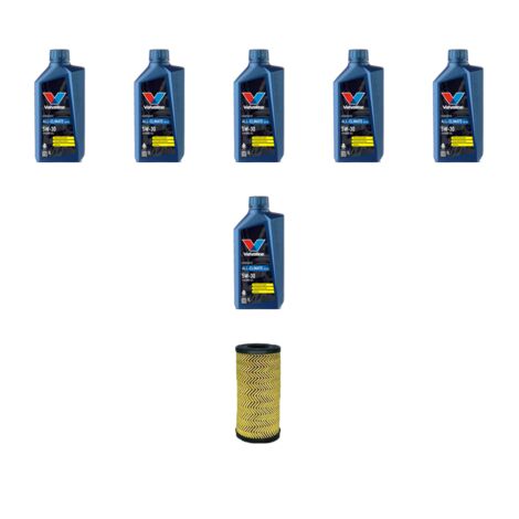 Kit filtro olio e 6L compatibile con Renault Kangoo III 1.5 Blue dci 55kw Dal 2021