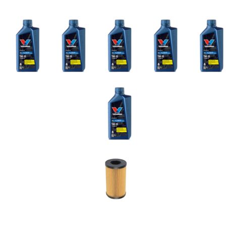 Kit filtro olio e 6L compatibile con Renault Laguna II 2.0 dci 127kw dal 2006