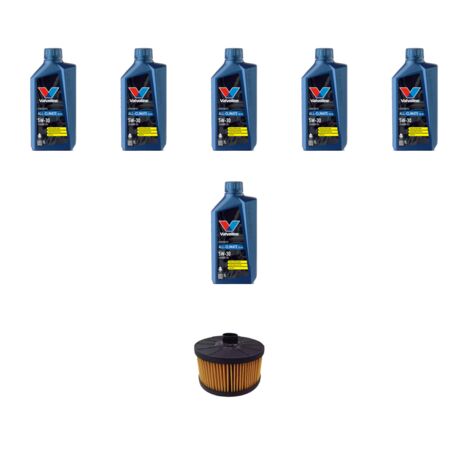 Kit filtro olio e 6L compatibile con Renault Megane IV 1.3 Tce 85kw dal 2018